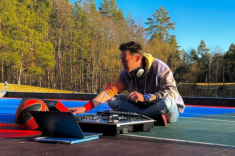 Muzikos prodiuseris Deivis Dyzgo / Asmeninio archyvo nuotr.