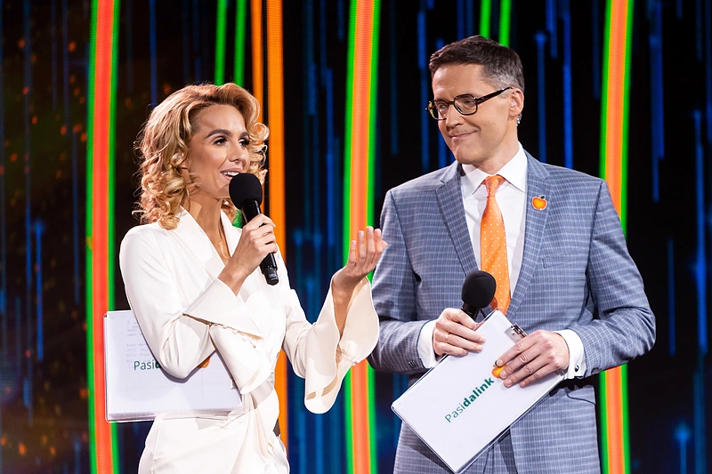 Indrė Kavaliauskaitė ir Rolandas Vilkončius / Žygimanto Gedvilos / BNS nuotr.