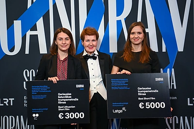 „Scanoramos“ trumpametražių filmų konkursinės programos „Europos blyksniai“ apdovanojimai / Fotodiena.lt nuotr.