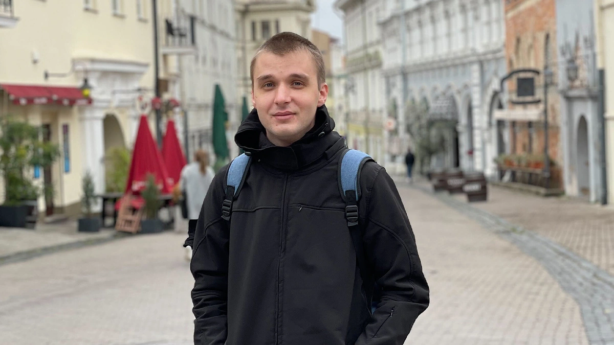 Informacinių technologijų palaikymo specialistas Oleksii. / Atstovų nuotr.