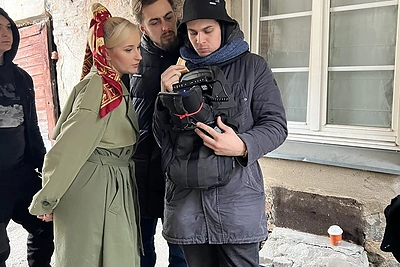 Rūtos Loop dainos „Ir tai praeis“ vaizdo klipo filmavimo užkulisiai / Asmeninio albumo nuotr.