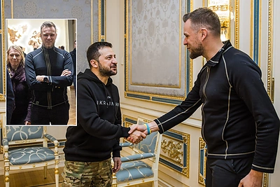 Po G.Landsbergio ir V.Zelenskio susitikimo – kritikos strėlės: ar ministro „treningas“ tiko vizitui?