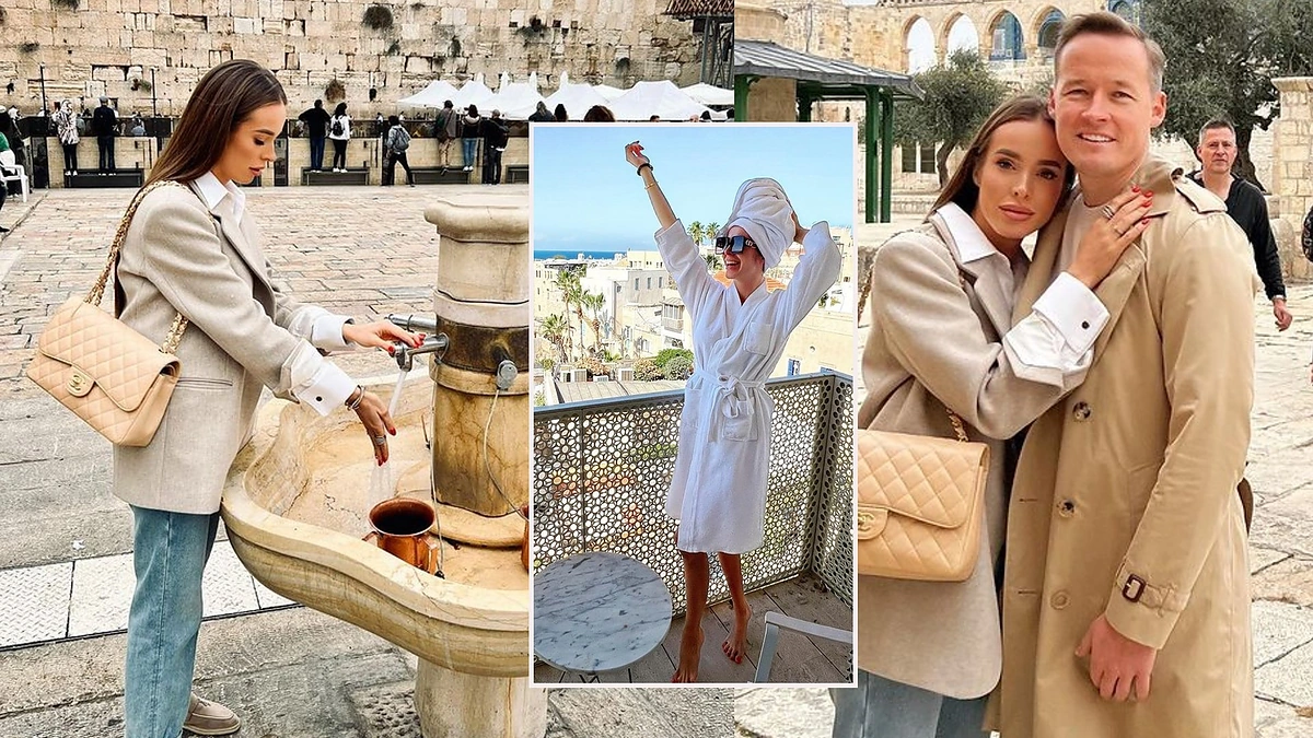 Viktorijos Siegel ir Lauryno Suodaičio kelionės į Izraelį akimirkos / Socialinių tinklų nuotr.