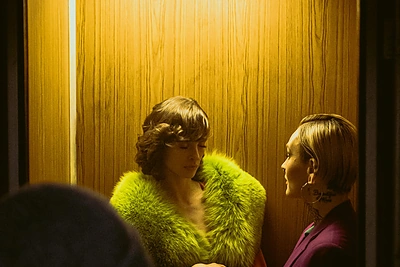 Evgenyos Redko klipo filmavimo akimirka / Dominyko Valiagos nuotr.