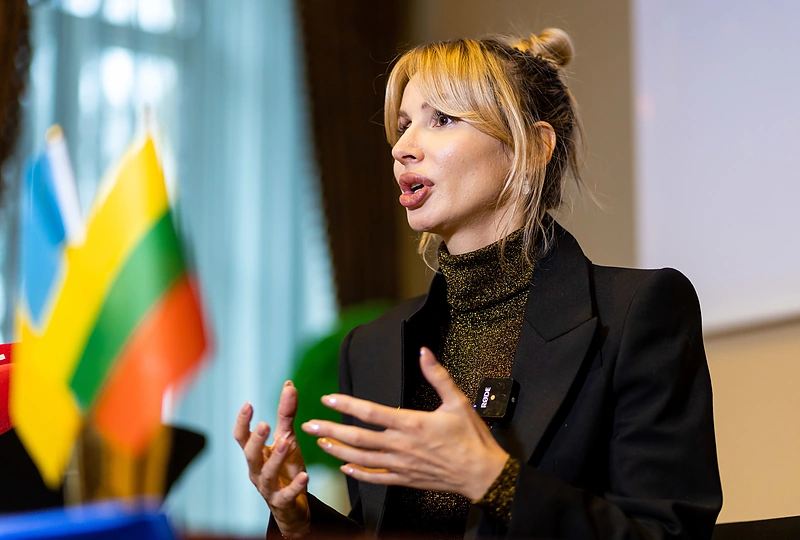 Svitlana Loboda / Žygimanto Gedvilos / BNS nuotr.