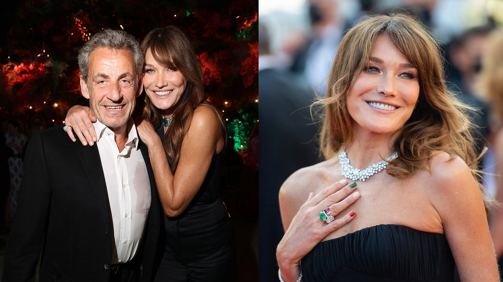 Carla Bruni ir Nicolas Sarkozy / Getty nuotrauka