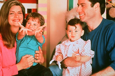 Kirstie Alley, Johnas Travolta / Vida Press nuotr.