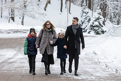 Atsisveikinimas su Adolfu Šleževičiumi / Pauliaus Peleckio / BNS nuotr.