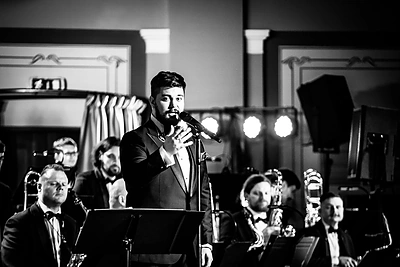 Dainotas Varnas debiutavo „Frank Sinatra Show“ / Martyno Vitėno nuotr.