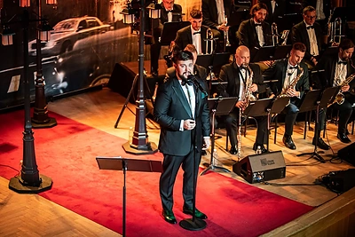 Dainotas Varnas debiutavo „Frank Sinatra Show“ / Martyno Vitėno nuotr.