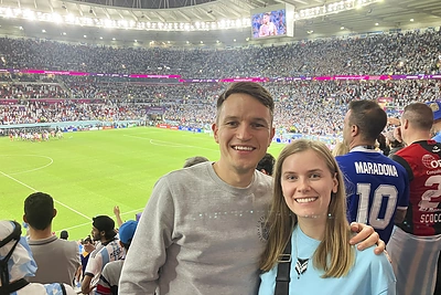 Pasaulio futbolo čempionate apsilankęs Linas Kojala: „Norėjome gyvai pamatyti Lionelį Messi“