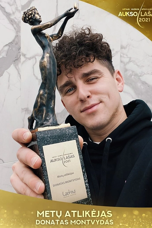 Donatas Montvydas 2021 / „Aukso lašas“ nuotr.