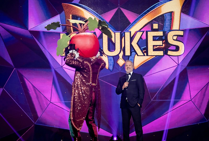 Stanislavas Stavickis-Stano projekte „Kaukės“ / Svetlanos Bolnienės nuotr.