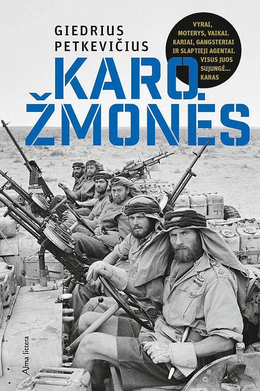 „Karo žmonės“ / Knygos viršelis