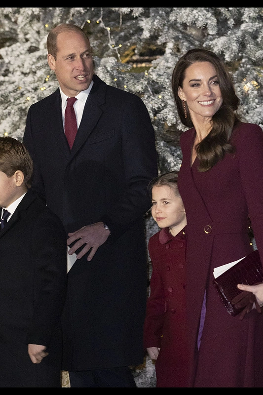 Karališkosios šeimos kalėdinio renginio akimirka / „Scanpix“ nuotr.