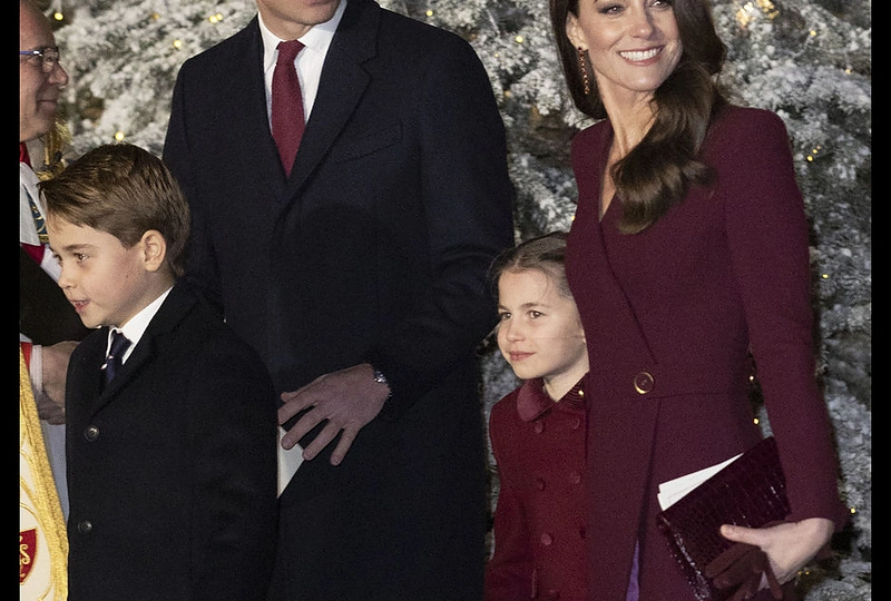 Karališkosios šeimos kalėdinio renginio akimirka / „Scanpix“ nuotr.