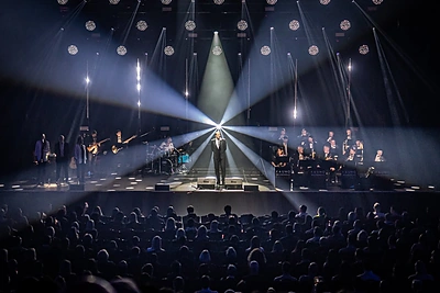 Marijono Mikutavičiaus koncertas su Kauno bigbendu / Martyno Vitėno nuotr.