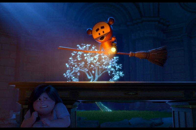 „Raudonbatė ir 7 nykštukai“ / Stop kadras