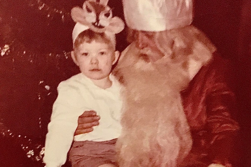 Arvydas Martinėnas vaikystėje / Asmeninio albumo nuotr.