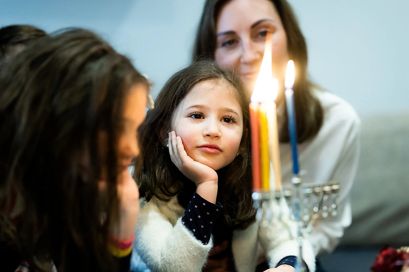 Kalėdos ir Chanuka Rafailo Karpio šeimoje / Gretos Skaraitienės / BNS nuotr.