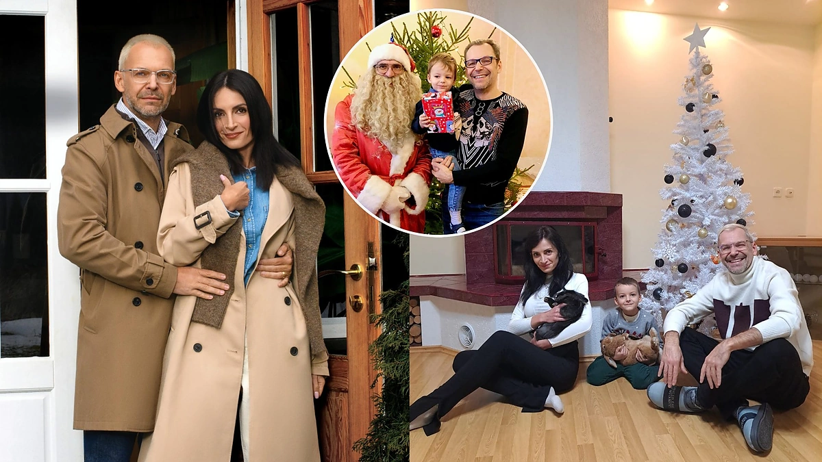 Aras Vėberis su šeima / Asmeninio albumo ir Redos Mickevičiūtės nuotr.