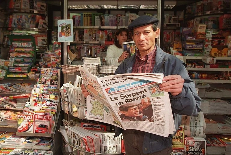 Prancūzų serijinis žudikas Charles'is Sobhrajas / Vida Press nuotr.