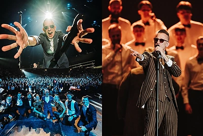 Linas Adomaitis užliejo Klaipėdą muzikos ir šviesų vandenynu