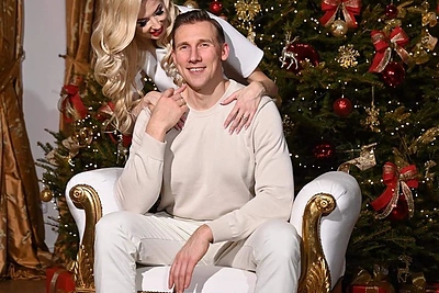 Inga Stumbrienė su šeima / Dariaus Kučio nuotr.