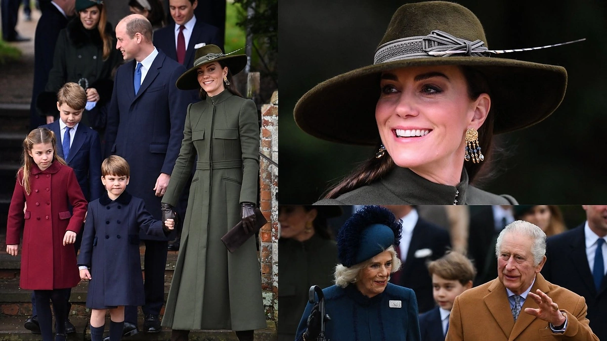 Britų karališkosios šeimos Kalėdos Sandringame / AFP/„Scanpix“ nuotr.