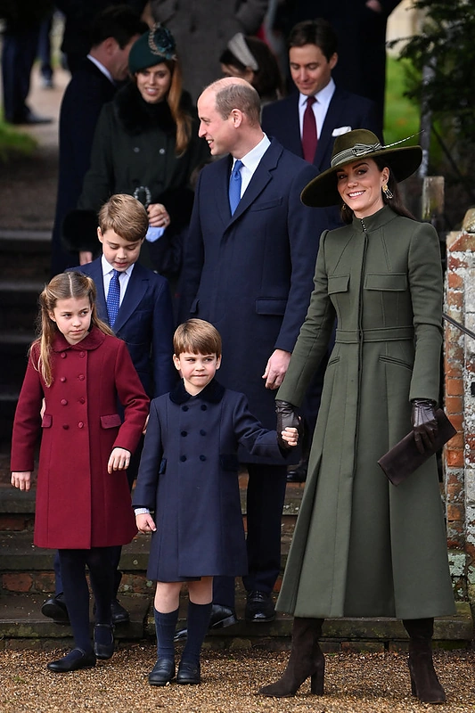 Britų karališkosios šeimos Kalėdos Sandringame / AFP/„Scanpix“ nuotr.
