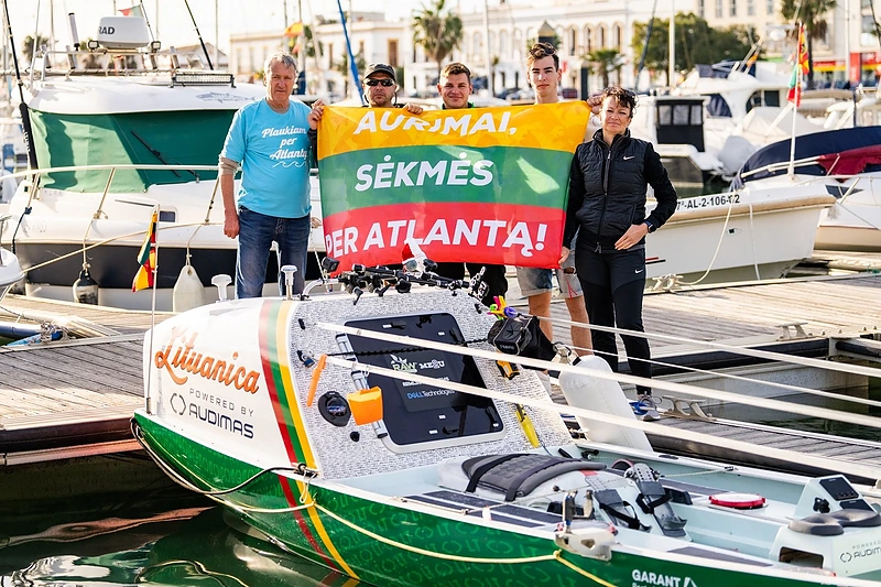 Aurimas Valujavičius su šeima / Vytauto Dranginio nuotr.