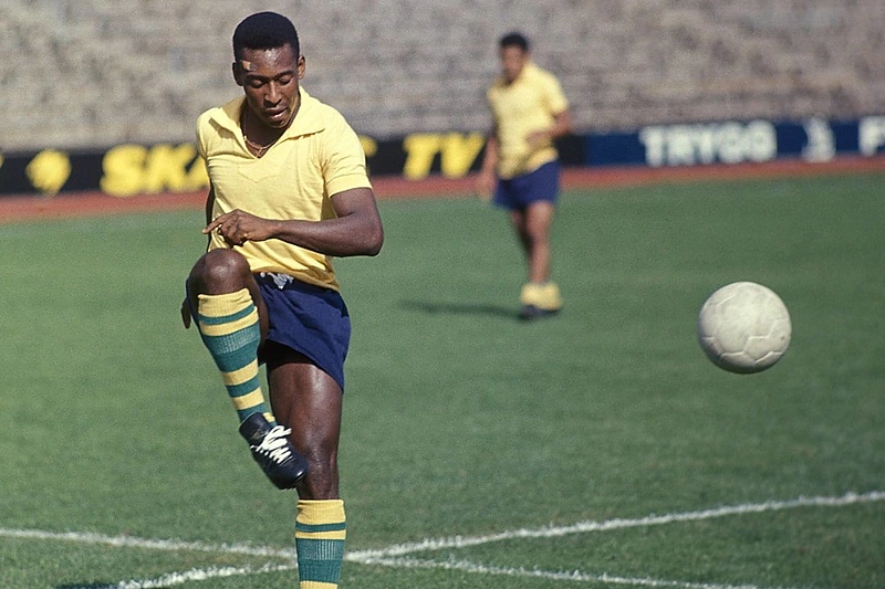 Brazilijos futbolo legenda Pele / AFP/„Scanpix“ nuotr.