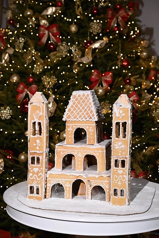 Estela Stumbraitė iškepė meduolinę pilį / Dariaus Kučio nuotr.