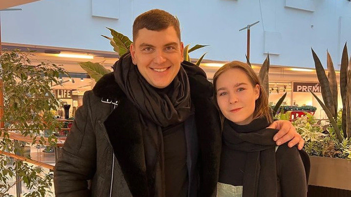 Rolandas Mackevičius ir mokytoja Aistė / Asmeninio albumo nuotr.