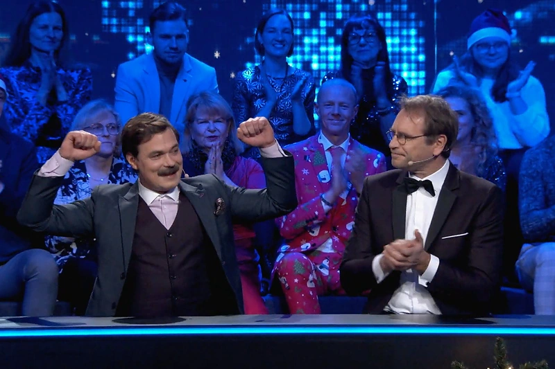 Leonardas Pobedonoscevas ir Marijonas Mikutavičius / Laidos „galvOK“ stopkadras