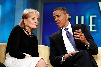 Barbara Walters ir Barackas Obama / AFP/„Scanpix“ nuotr.
