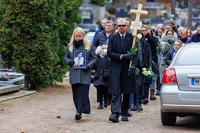 Agnės Jagelavičiūtės laidotuvės / Eriko Ovčarenko / BNS nuotr.