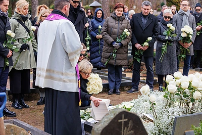 Agnės Jagelavičiūtės laidotuvės / Eriko Ovčarenko / BNS nuotr.