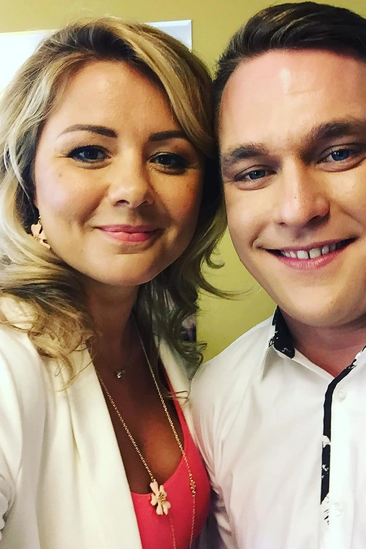 Beata Nicholson ir Donatas Čižauskas / Socialinių tinklų nuotr.