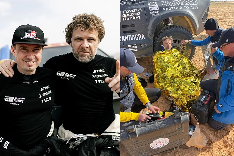 Benediktas Vanagas priverstas nutraukti lenktynes Dakare: prireikė medikų pagalbos