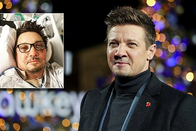 Per nelaimingą nutikimą sužalotas J.Renneris pasidalijo kadru iš ligoninės: „Jaučiuosi prastai“