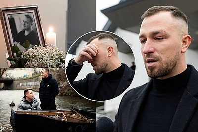 Atsisveikinti su D.Čižausku atvyko „2 Donatai“ narys K.Akulavičius: turi prašymą gerbėjams