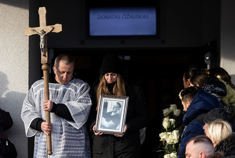 Atsisveikinimas su Donatu Čižausku / Žygimanto Gedvilos / BNS nuotr.