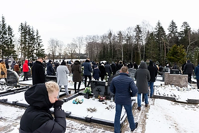 Atsisveikinimas su Donatu Čižausku / Žygimanto Gedvilos / BNS nuotr.