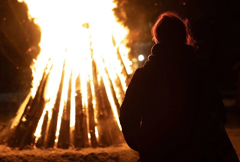 Sausio 13-osios minėjimas prie LRT / Skirmantas Lisauskas/BNS