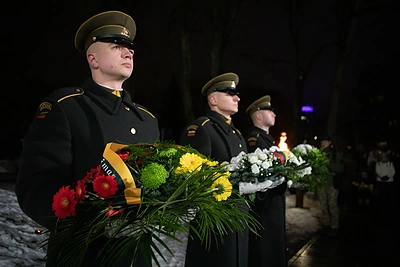 Sausio 13-osios minėjimas prie LRT / Skirmantas Lisauskas/BNS