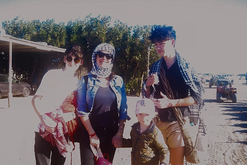 Ericos Jennings šeimos atostogos Egipte / Socialinių tinklų nuotr.