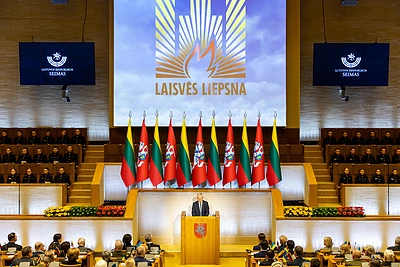 Laisvės gynėjų dienos minėjimas Seime / Žygimanto Gedvilos / BNS nuotr.