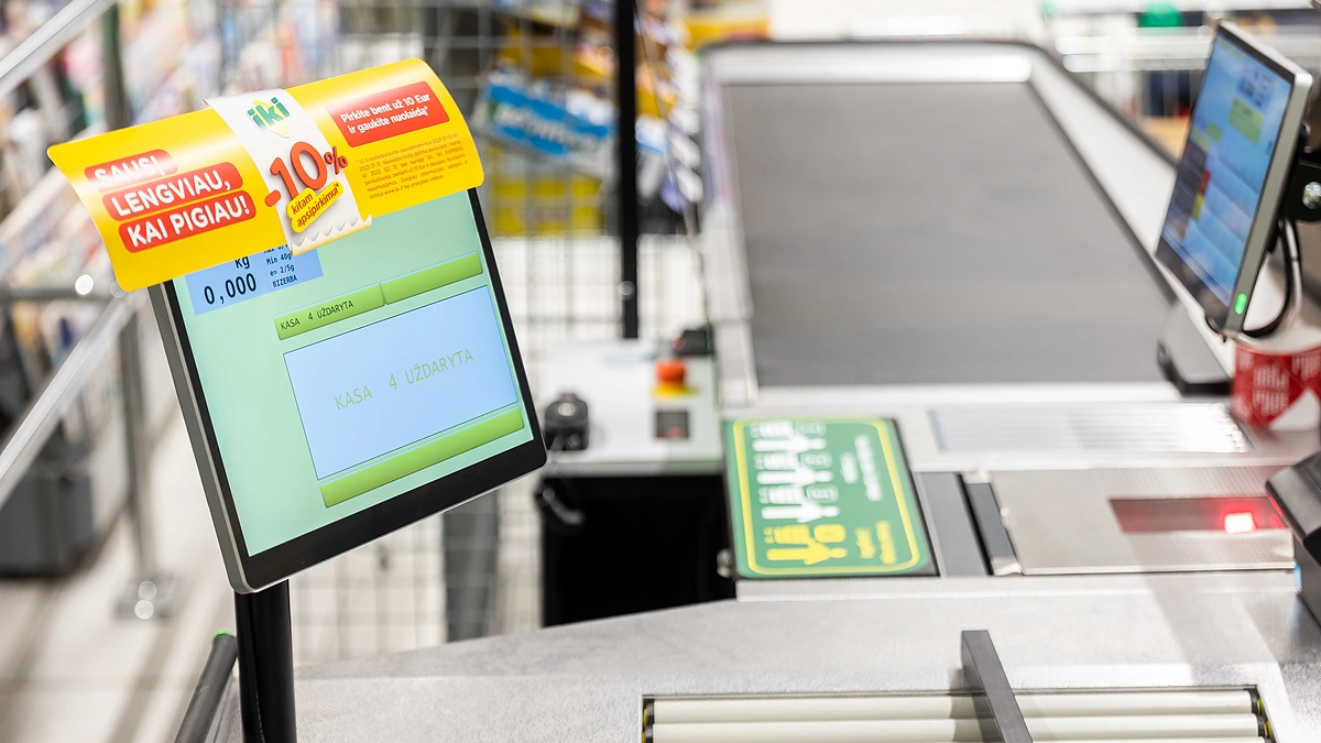 Naujas „Iki"prekybos centras Pilaitėje / Žygimanto Gedvilos / BNS nuotr.