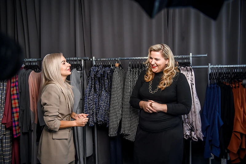 Erika Vitulskienė laidoje „Gyvenimas versle“ / Tomo Petrovskio nuotr.